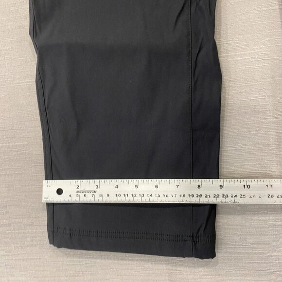 Eddie Bauer Fleece Lined Tech Pants Mens 30 x 32 Black Water Repellent Insulated - Picture 9 of 12